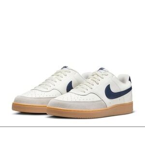 New Sneakers Nike Court Vision Sneaker Size 8.5m /10w Blue White NIB